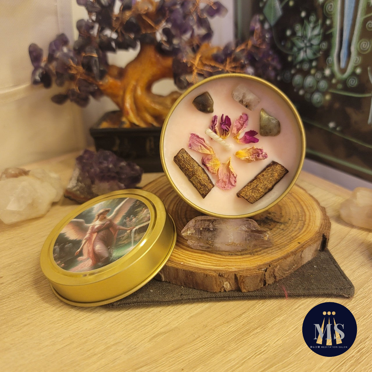 Archangel Magic Candle ~ Archangel Haniel: Moon Cycles and Sacred Space / Balancing Feminine Energy Cycles