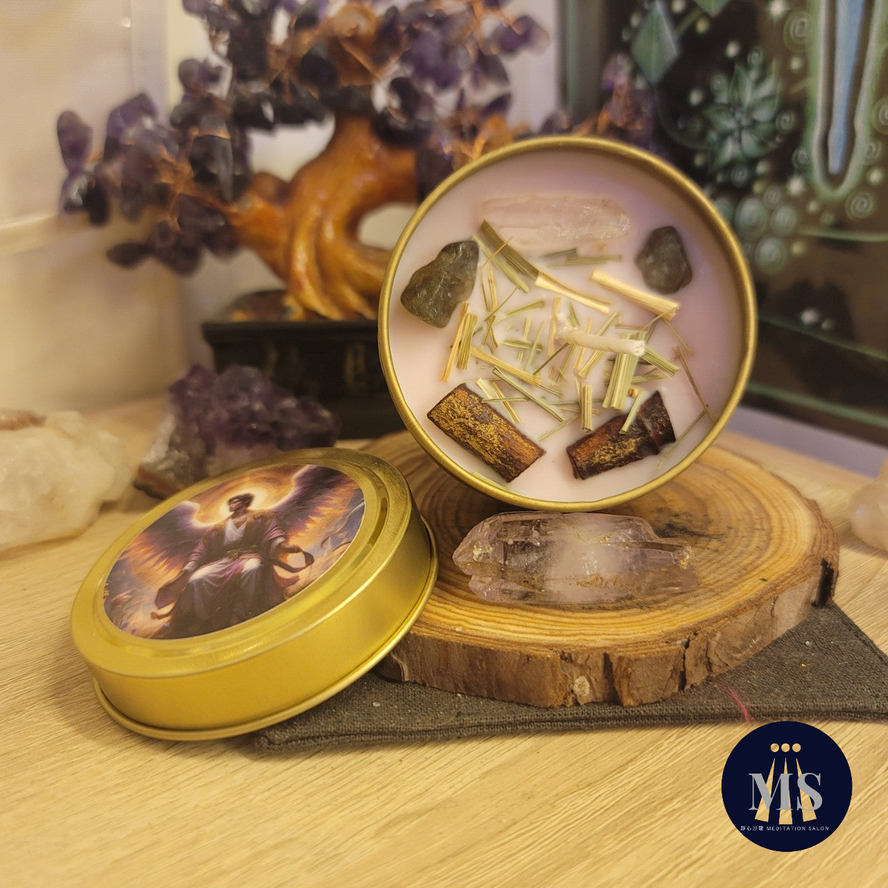 Archangel Magic Candle ~ Archangel Metatron: Chakras and Spirituality / Enhancing Spiritual Awareness