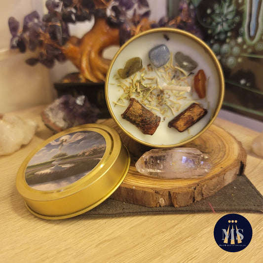 Archangel Magic Candle ~ Archangel Gabriel: Writing and Communication / Loving Words from the Heart and Throat Chakras