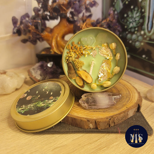 象神甘納許快速金錢魔法蠟燭Quick Money~葫蘆巴吸引現金到手