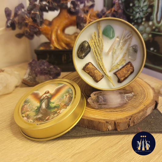 Archangel Magic Candle ~ Archangel Chamuel: Embracing Yourself and Infinite Divine Love